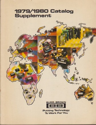 1979/1980 - Burr-Brown Catalog Supplement