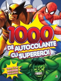 1000 de autocolante cu supereroi