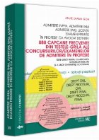 888 capcane frecvente din testele-grilă ale concursurilor-examenelor de admitere în profesie : teste-grilă 