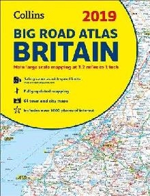 2019 Collins Big Road Atlas Britain