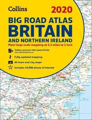 2020 Collins Big Road Atlas Britain and Northern Ireland