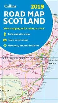 2019 Collins Map of Scotland