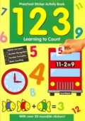 123: Learning To Count (Preschool Sticker Activity Book)