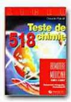 518 TESTE CHIMIE ADMITERE MEDICINA