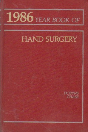 1986 year book of hand surgery