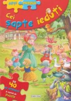 Abti Puzzle - Cei sapte ieduti (cu 40 de abtibilduri in forma de puzzle)