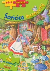 Abti Puzzle - Soricica increzuta (cu 40 de abtibilduri in forma de puzzle)