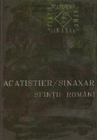 Acatistier / Sinaxar. Sfintii romani