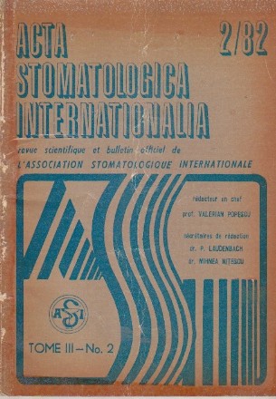 Acta Stomatologica Internationalia, Nr. 2/1982