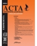 Acta Universitatis. Supliment 2005