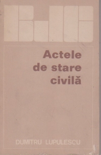 Actele de stare civila