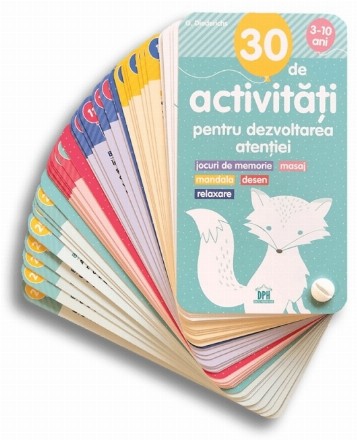 30 de activitati pentru dezvoltarea atentiei (3-10 ani)