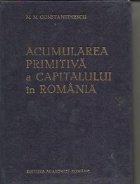 Acumularea primitiva capitalului Romania