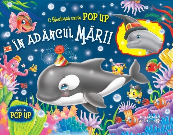 In adancul marii. Carte pop up