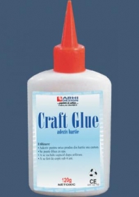 Adezivi CRAFT GLUE (aracet) pentru hartie, 100 grame