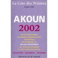 AKOUN 2002, LA COTE DES PEINT