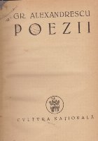 Alexandrescu Poezii Editie 1923