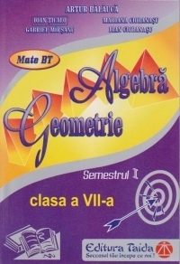 Algebra, Geometrie, Clasa a VII-a - Semestrul I (2013)