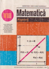 Algebra - manual pentru clasa a VIII-a