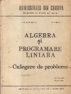 Algebra programare liniara Culegere probleme