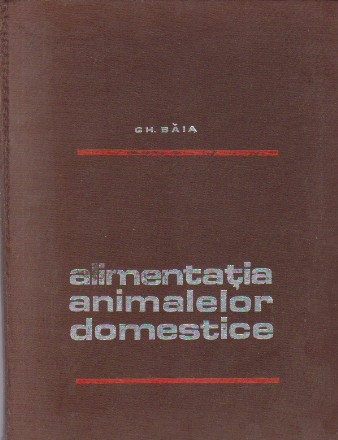 Alimentatia Animalelor Domestice