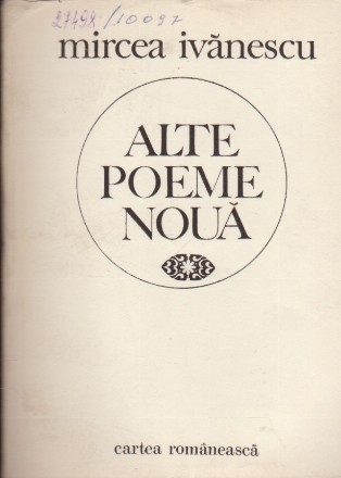 Alte poeme noua