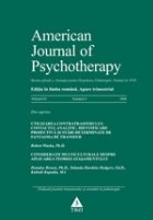 American Journal Psychotherapy