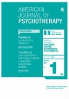 American Journal Psychotherapy 2009