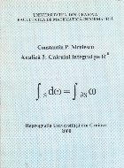 Analiza Calculul integral