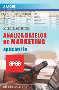 Analiza datelor de marketing. Aplicatii in SPSS