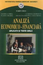 Analiza economico financiara aplicatii teste