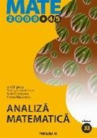 ANALIZA MATEMATICA CLASA (MATE 2000+4/5)