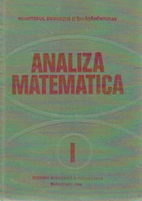 Analiza matematica, Volumul I, editia a V-a