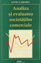 Analiza evaluarea societatilor comerciale