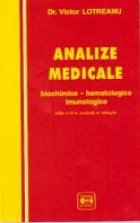 Analize medicale biochimice hematologice imunologice