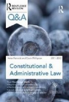 Q and A Constitutional and Admin Law 2011-2012