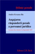 Angajarea raspunderii penale persoanei juridice