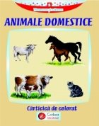 Animale Domestice-Carticica de colorat