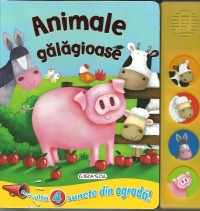 Animale galagioase. Carte cu sunete