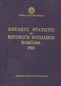 Anuarul Statistic al Republicii Socialiste Romania, 1985