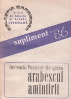 Arabescul amintirii (Revista istorie teorie