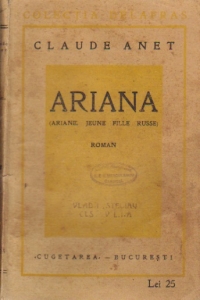 Ariana (Ariane, Jeune Fille Russe) - editie interbelica