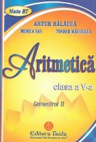 Aritmetica Clasa Semestrul 2012