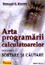 Arta programarii calculatoarelor, volumul 3 - Sortare si cautare