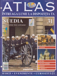 Atlas - Intreaga lume la dispozitia ta, Nr. 31 - Suedia Tara celor trei cororane