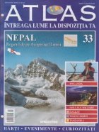 Atlas Intreaga lume dispozitia Nepal