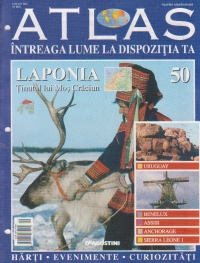 Atlas - Intreaga lume la dispozitia ta, Nr. 50 - Laponia Tinutul lui Mos Craciun