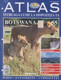 Atlas - Intreaga lume la dispozitia ta, Nr. 55 - Botswana Tara diamantelor