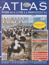 Atlas - Intreaga lume la dispozitia ta, Nr. 60 - Insulele Falkland Arhipelagul singuratatii