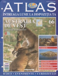 Atlas - Intreaga lume la dispozitia ta, Nr. 66 - Australia de Vest Pamantul aborigenilor